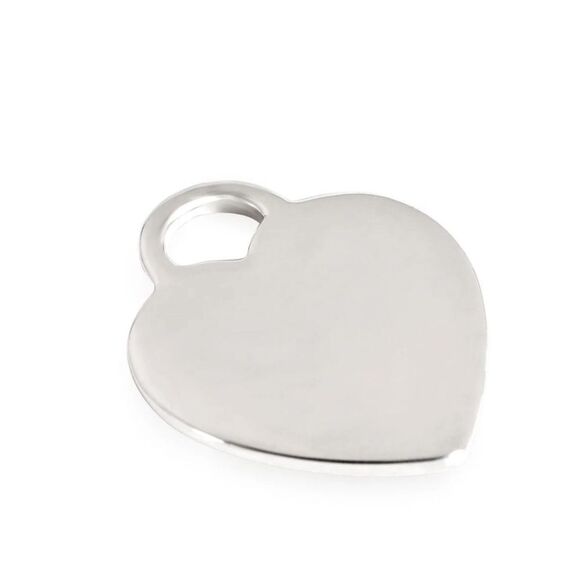 Tiffany & Co. Silver Heart Tag - Picture 2 of 2